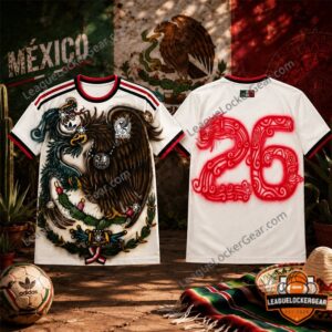 Airbrush Adidas Mexico 2026 FIFA World Cup Jersey