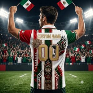 Mexico Mexican Heritage 2026 Soccer Polo Shirt