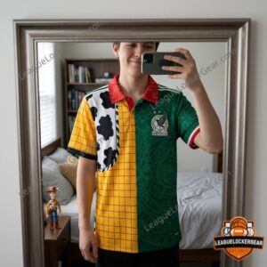 Mexico National Football Team 2026 World Cup x Woody Toy Story 5 Jersey