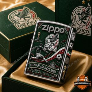 Mexico FIFA World Cup Hecho de los Mexicanos Zippo Lighter