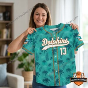 Miami Dolphins GTA VI Baseball Jersey