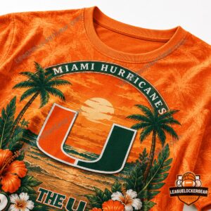 Miami Hurricanes Summer Vibes T-Shirt