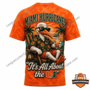 Miami Hurricanes Summer Vibes T-Shirt