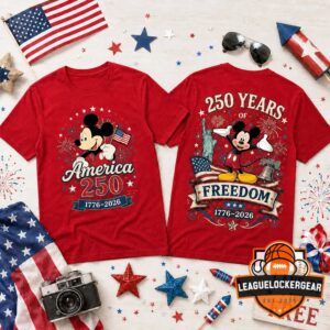 Mickey Mouse America 250 1776-2026 T-Shirt