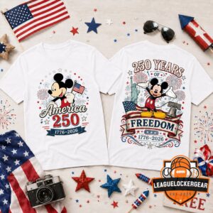Mickey Mouse America 250 1776-2026 T-Shirt