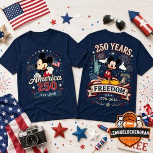 Mickey Mouse America 250 1776-2026 T-Shirt