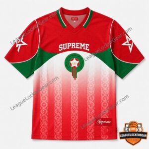 Morocco National Football Team x Supreme FIFA World Cup 2026 Football Jersey