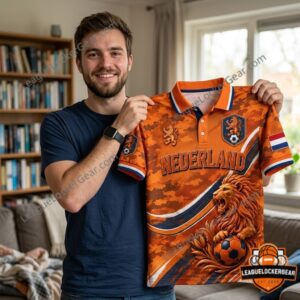 Netherlands National Football Team World Cup 2026 Polo Shirt
