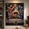 New York Knicks 2025-26 NBA Champions Finals Poster