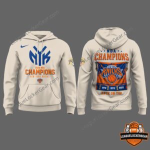 New York Knicks 2026 NBA Champions Hoodie