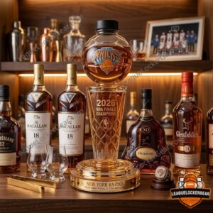 New York Knicks 2026 NBA Finals Champions Trophy Bottle