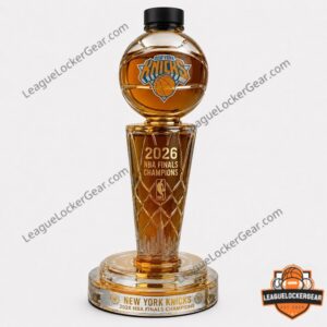 New York Knicks 2026 NBA Finals Champions Trophy Bottle