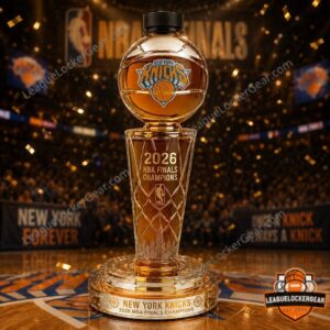 New York Knicks 2026 NBA Finals Champions Trophy Bottle