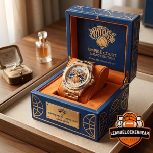 New York Knicks Empire Court Legacy Edition Stainless Steel Watch