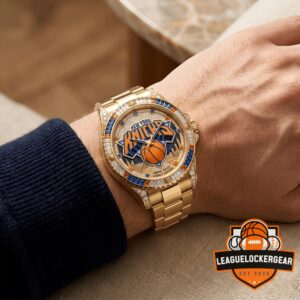 New York Knicks Empire Court Legacy Edition Stainless Steel Watch