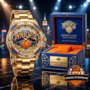 New York Knicks Empire Court Legacy Edition Stainless Steel Watch