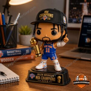 New York Knicks Jalen Brunson NBA Champions 2026 Vinyl Figure