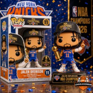 New York Knicks Jalen Brunson NBA Champions 2026 Vinyl Figure