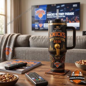 New York Knicks NBA Champions 2026 Stanley Tumbler