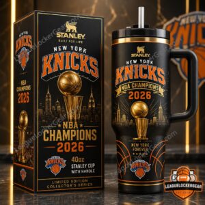 New York Knicks NBA Champions 2026 Stanley Tumbler