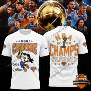 New York Knicks NBA Champions 2026 T-Shirt