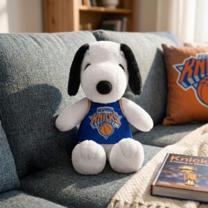 New York Knicks Snoopy NBA Champions 2026 Plush Toy