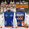 New York Knicks Three Time NBA Champions Varsity Jacket