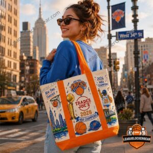 New York Knicks 2026 NBA Champions Tote Bag