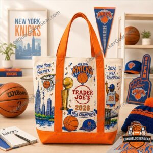 New York Knicks 2026 NBA Champions Tote Bag