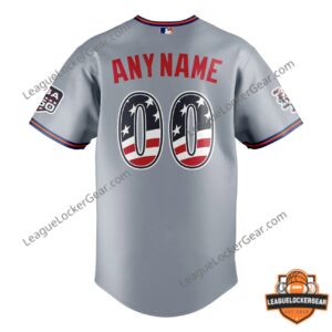 New York Mets 4th of July Baseball Jersey