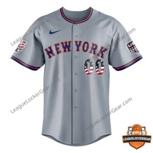New York Mets 4th of July Baseball Jersey