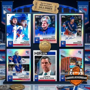 New York Rangers 100th Anniversary 1926-2026 Trading Cards