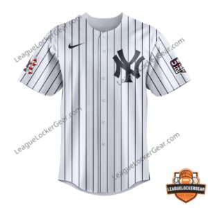 New York Yankees 4th of July 2024 Custom Baseball Jersey