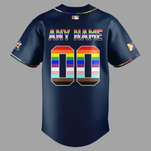 New York Yankees Celebrating Pride Month Baseball Jersey