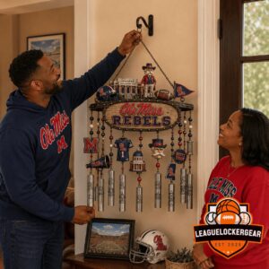 Ole Miss Rebels University 2026 Wind Chime