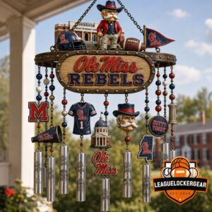 Ole Miss Rebels University 2026 Wind Chime
