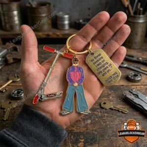 Oliver Tree Life Goes On 1993-2026 Turbo Scooter Keychain