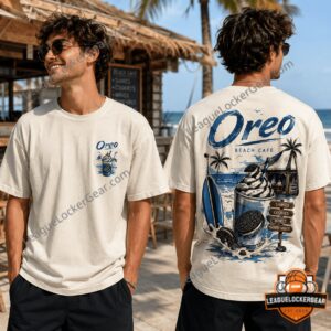 Oreo Beach Cafe Summer Vibes Good Vibes T-Shirt