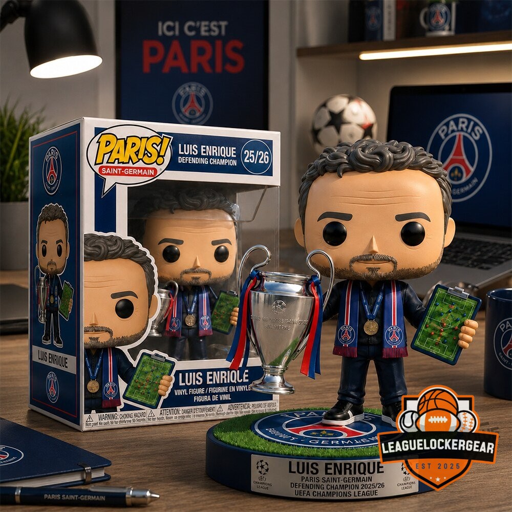 Paris Saint-Germain Luis Enrique UEFA Champions League Funko Pop