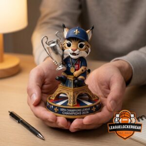 Paris Saint-Germain UEFA Champions League Champions 2026 Mascot Figurine