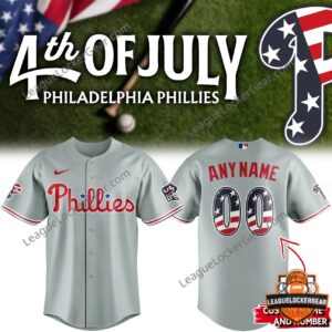 Philadelphia Phillies 4th of July Baseball Jersey