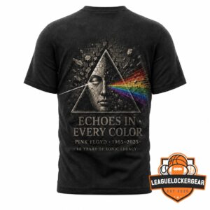 Pink Floyd 60th Anniversary 1965-2025 T-Shirt