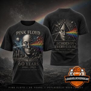 Pink Floyd 60th Anniversary 1965-2025 T-Shirt