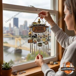 Pittsburgh Steelers 50th Anniversary Wind Chime