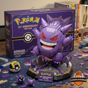 Pokemon Gengar 30th Anniversary 1996-2026 Building Block Set
