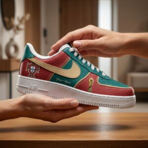Portugal National Football Team FIFA World Cup Personalized Sneakers
