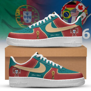 Portugal National Football Team FIFA World Cup Personalized Sneakers