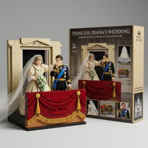 Princess Diana's Wedding Commemorative Edition Building Block Set