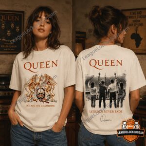 Queen We Are The Champions Legends Never Fade T-Shirt