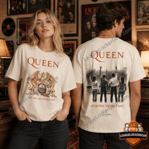 Queen We Are The Champions Legends Never Fade T-Shirt